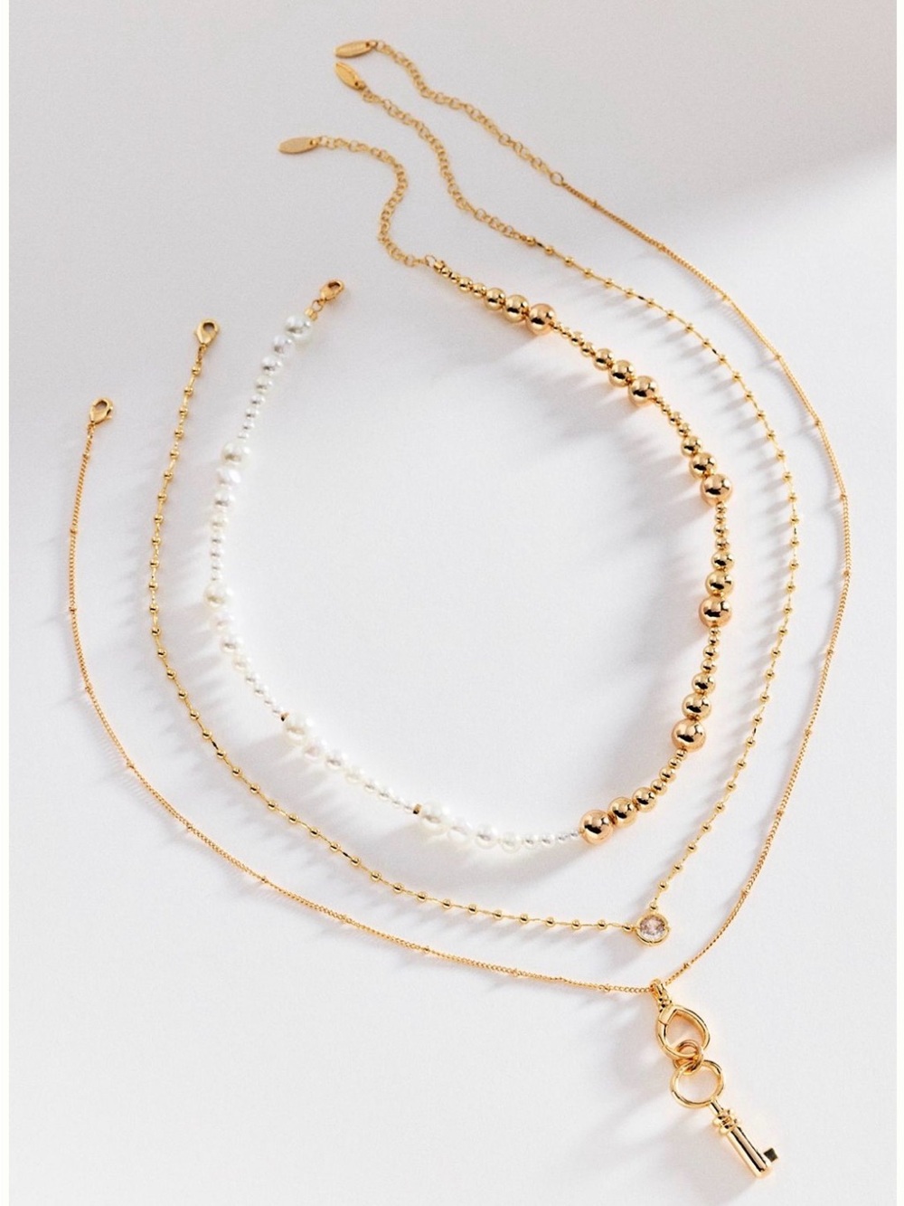 Anthropologie Shades of Sea
Layering Necklaces-NWT